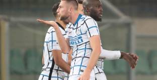 Интер с важна победа като гост на Верона